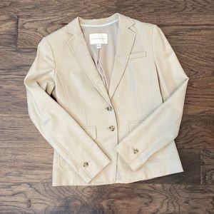 Size 6 Tan Banana Republic Blazer